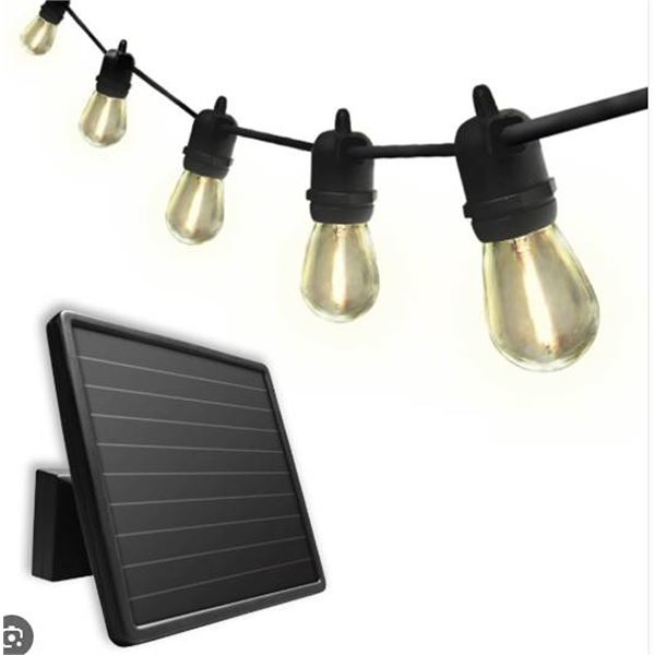 Solar String Lights With Bulbs