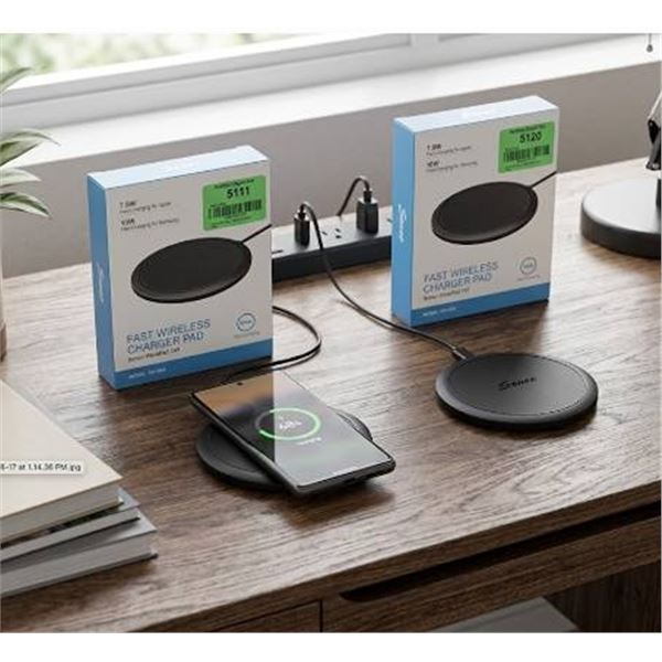 2 Seneo Fast Wireless Charger Pads