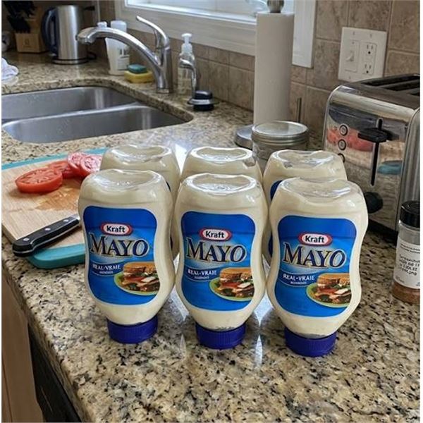 Kraft Mayo 6 x 650mL Bottles