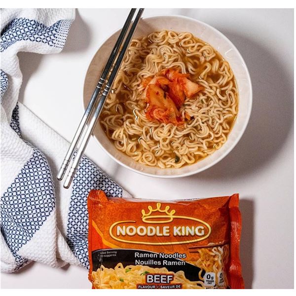 Noodle King Beef Instant Ramen, 24 x 85g