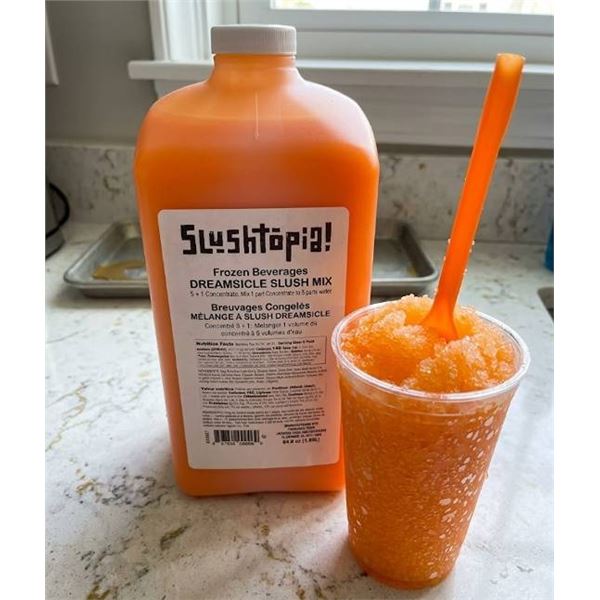 6 Slushtopia Dreamsicle Slush Mix
