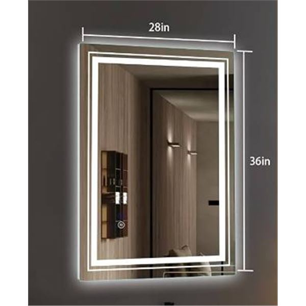 Hoozha Bathroom Mirror 28x36 Inch