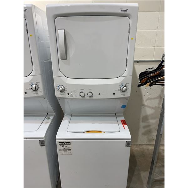 GE Stackable Washer Dryer Unit GUY27ESMMWW