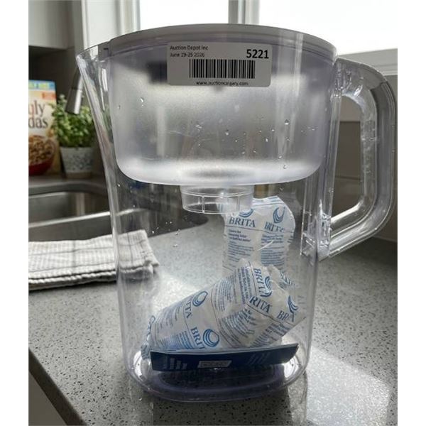 Brita Water Pitcher with Filter Pack