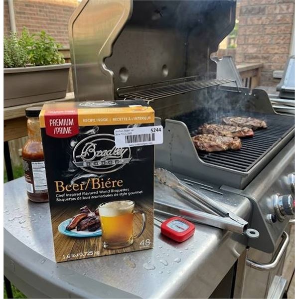 Bradley Premium Beer Wood Bisquettes 1.6 lb