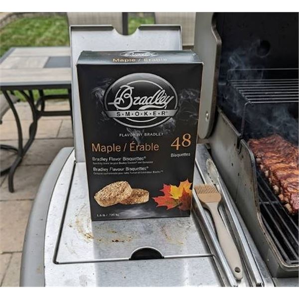 Bradley Smoker Maple Bisquettes 48-Pack