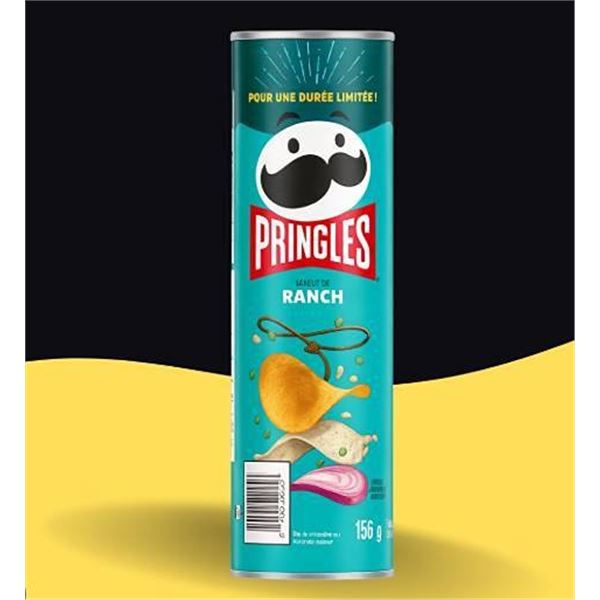 Pringles Ranch 156g, 13-Pack