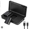 Image 1 : JYJZPB NP-FW50 Replacement Camera Battery Charger Set Dual Channel Compatible for Sony