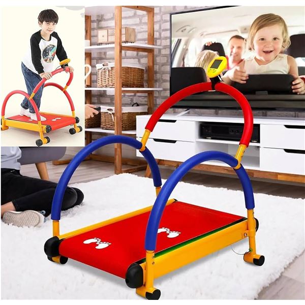 Kids Treadmill Walker with Led Display **Color May Vary**