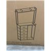 Image 3 : Cycylsio Dresser with Hutch, White