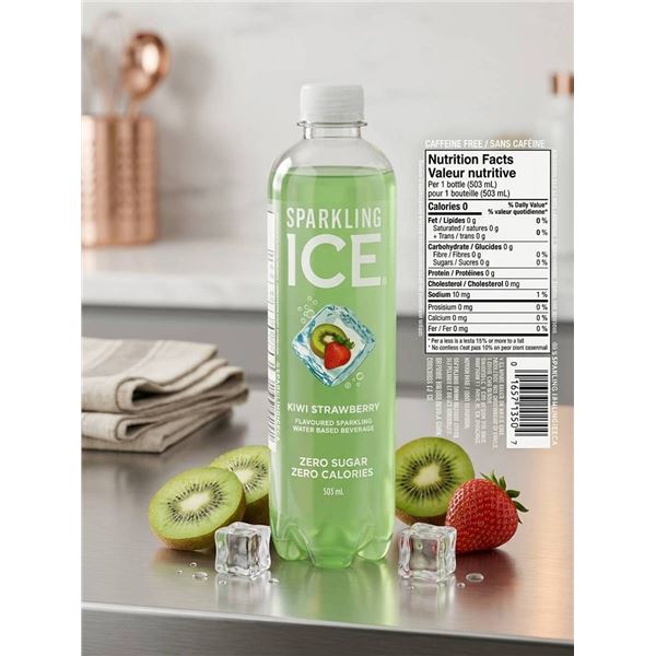 Sparkling Ice Kiwi Strawberry 12x503mL