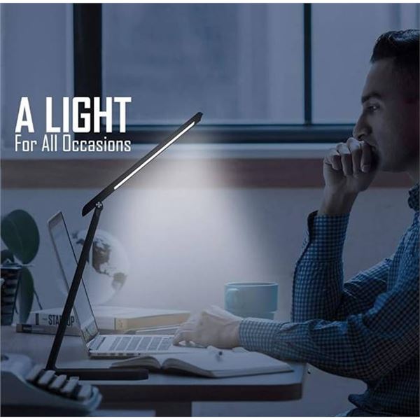 Aultra Black LED Desk Lamp