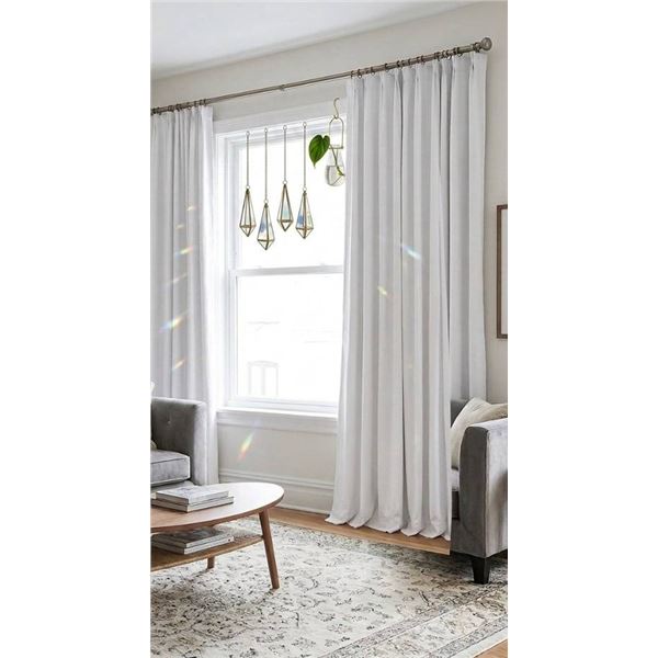 NICETOWN Room Darkening Curtains 52"x95" 2pk