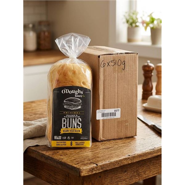 O'Doughs Bakery Original Sandwich Buns 6 x 510g