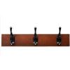 Image 1 : Amazon Basics Wall Mounted Coat Rack, 3 Hooks