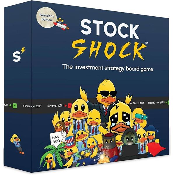 Stock Shock Board Game Canadian Edition