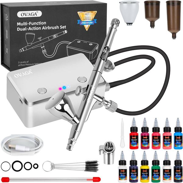 OVAGA Multi-Function Airbrush Set