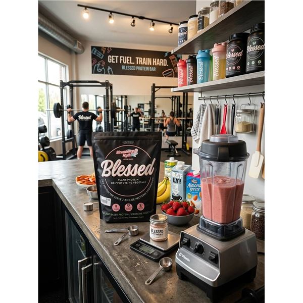 Blessed Plant Protein Strawberry Mylk 1449g