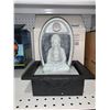 Image 2 : Mini Fontaine Bouddha Polyresine, 8" x 7" x 11"