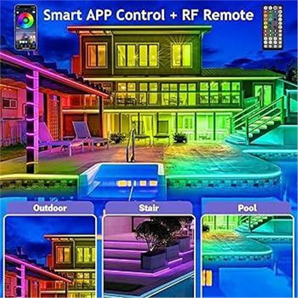 Outdoor Waterproof LED Strip Lights