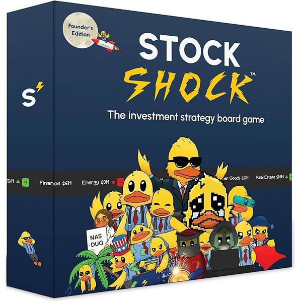 Stock Shock Investment Strategy Board Game