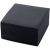 Image 1 : Black Linen-Like Dinner Napkins 300 Ct