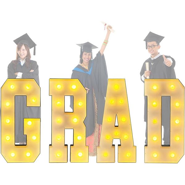 LANGXUN GRAD Light up Letters