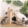 Image 1 : Amazon Basics Triple Cat Scratching Post