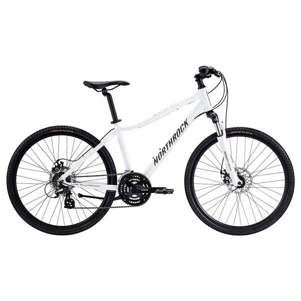 Northrock XCW Mountain Crossover Bike, White