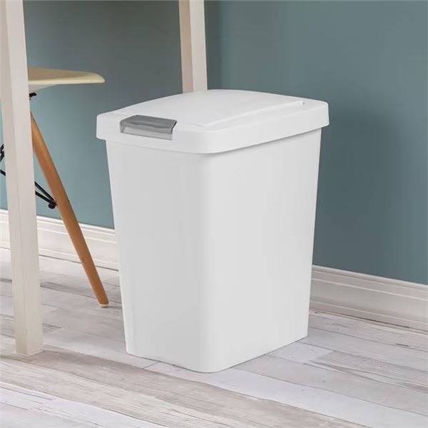 Sterilite TouchTop 7.5 Gallon Trash Can