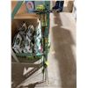 Image 3 : 9 Peacock Garden Plant Supports, 100cm tall