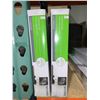 Image 2 : Lot of 2 - Style Selections Hidden Bracket Shelves, Black, Aprox, 24" x 8"