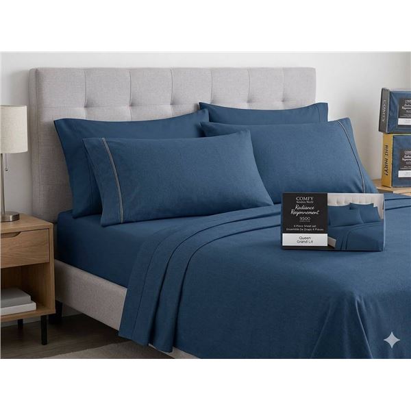 Comfy Bamboo 4-Piece Queen Sheet Set