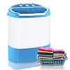 Image 1 : Pyle PUCWM22 Blue and White Compact Washing Machine Unit