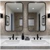 Image 1 : CF Columbia Aluminum Marquis Mirrors, 2-Pack - 24X36"
