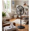 Image 1 : RONA 20-Inch Diameter High-Velocity Indoor Pedestal Fan
