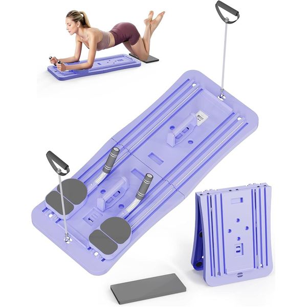 Titeck Portable Pilates Reformer for Full Body Workout