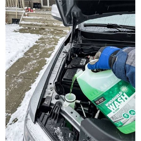 Case of Windshield Wash Fluid, 4 x 3.78L
