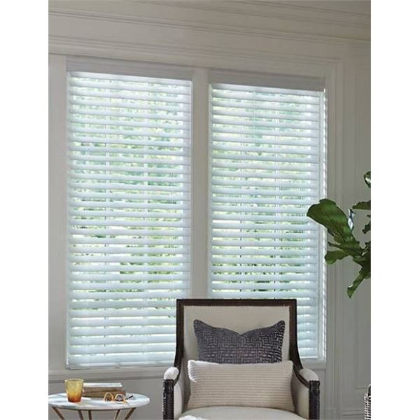 Levolor 2 in Faux Wood Blind, 39 x 64"