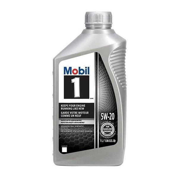 6 Bottles Mobil 1 5W-20 Synthetic Oil 1L