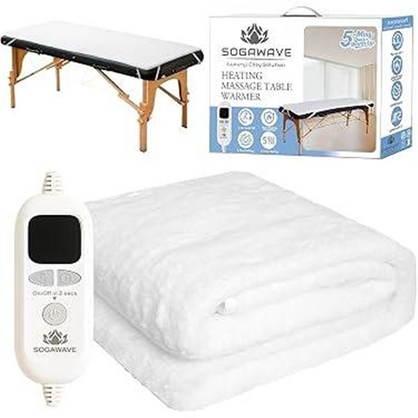 Sogawave Heating Massage Table Warmer