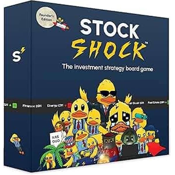 Stock Shock Investment Strategy Board Game