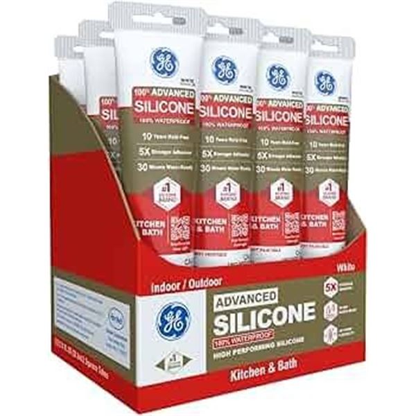 GE Advanced Silicone Kitchen & Bath Sealant