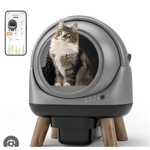 Self-Cleaning Cat Litter Box