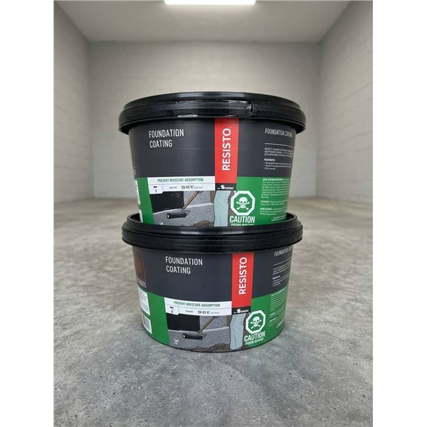 Resisto Foundation Coating, 2 x 3.78L