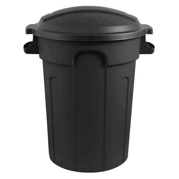 VALU+ 80L Garbage Can with Lid