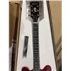 Image 4 : MYSOO Semi-Hollow Electric Guitar, Red