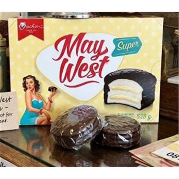 Vachon May West Super Cakes 6 Pack, Lot of Two