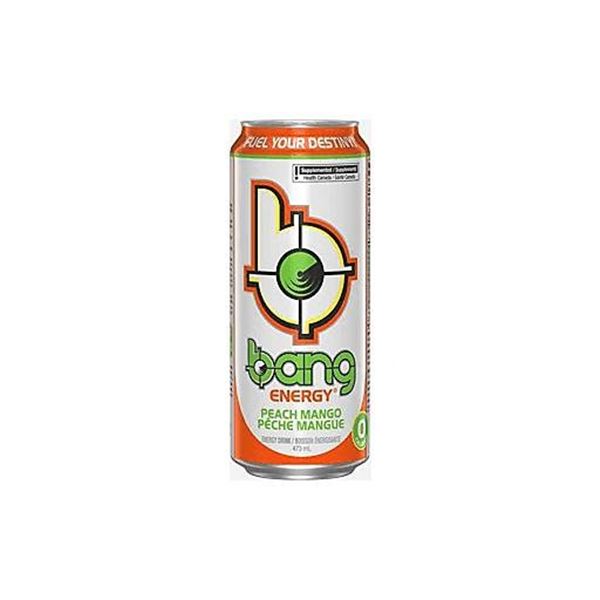 Bang Energy Peach Mango 12 x 473ml Cans