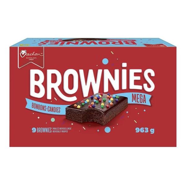 Vachon Mega Brownies 9 x 963g